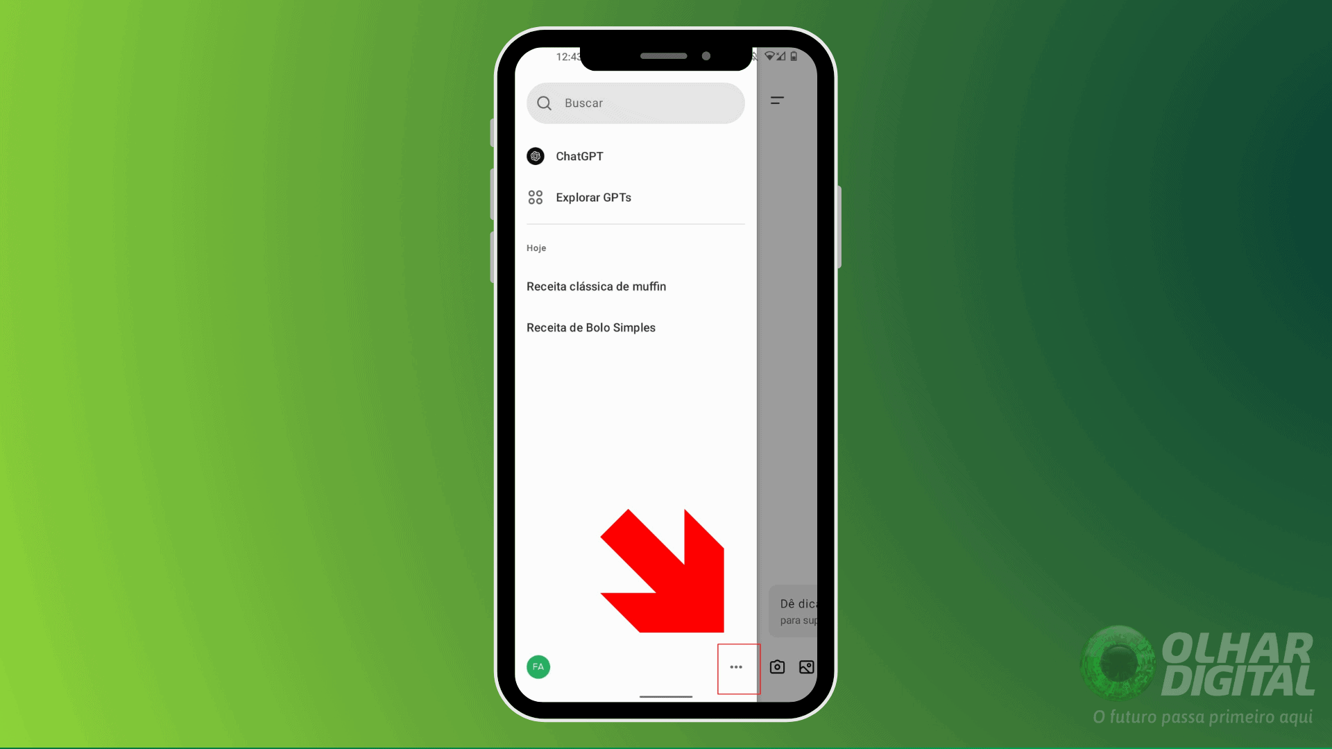 2 - como desarquivar conversas do chatgpt pelo celular