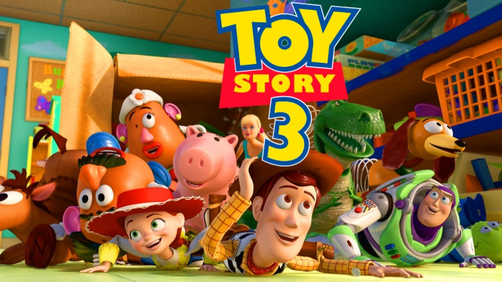 poster de toy story 3, um dos melhores filmes da pixar