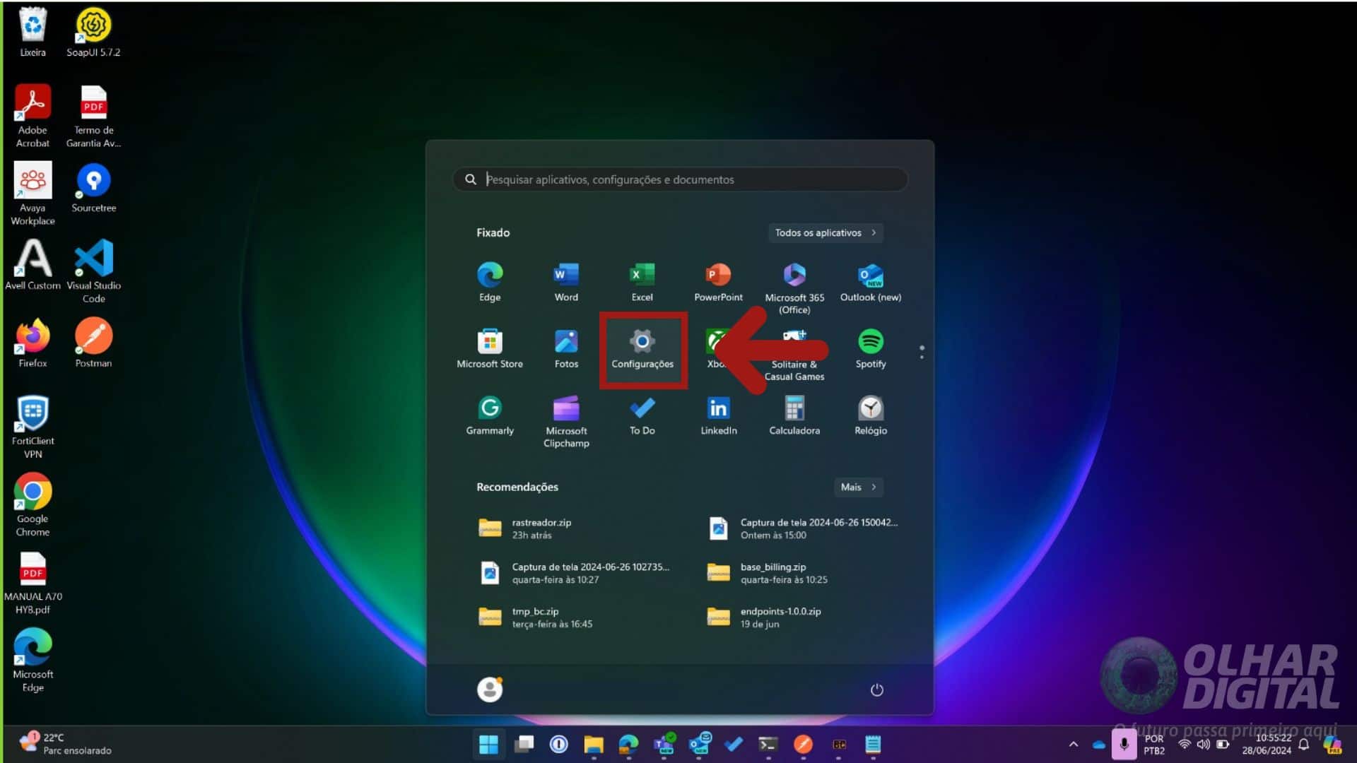 Como desativar anúncios no menu iniciar do Windows 11