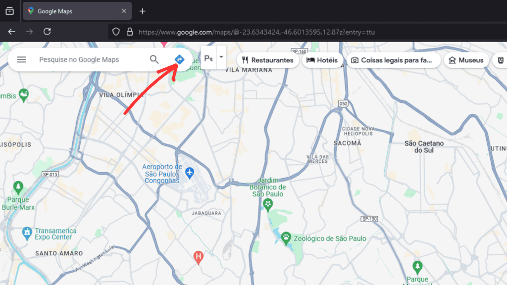 Como colocar vários endereços no Google Maps no PC - passo 2/Olhar Digital