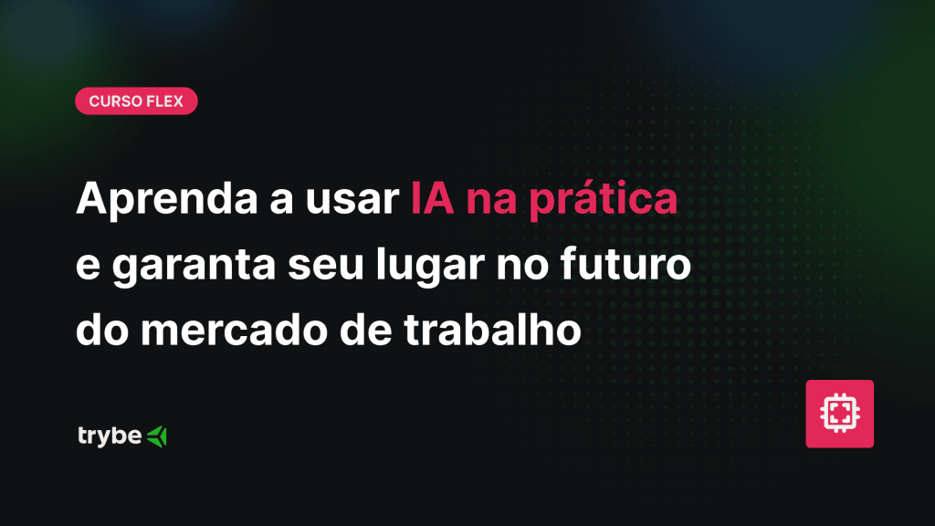 Página da Trybe sobre curso de IA