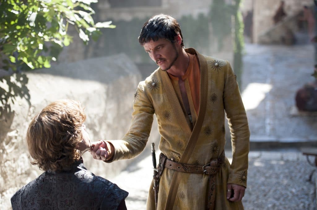 Pedro Pascal (Oberyn Martell) em 'Game of Thrones'. Imagem: HBO/Divulgação