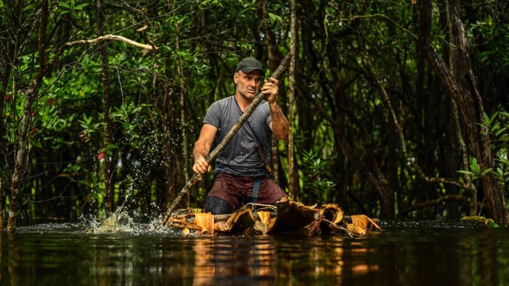 Ed Stafford na série Amazonas a Pé