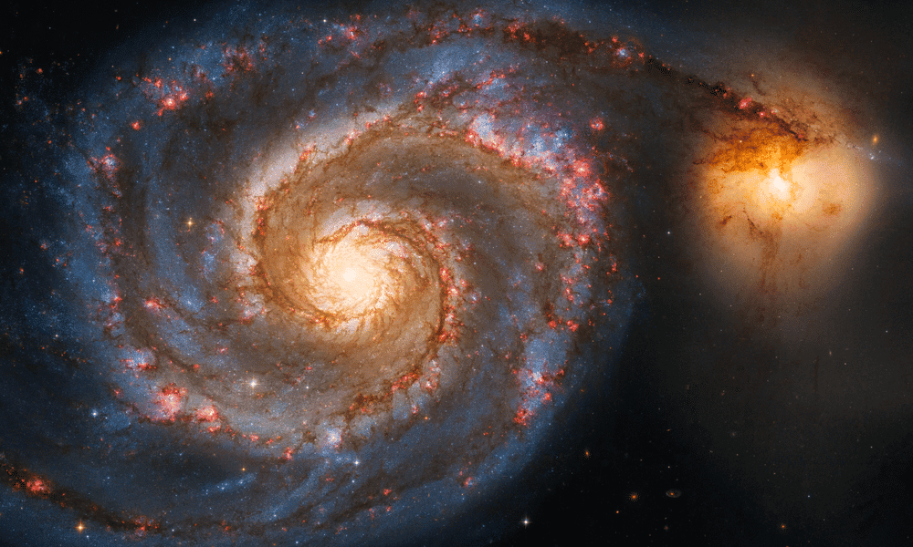 Galáxia espiral Messier 51