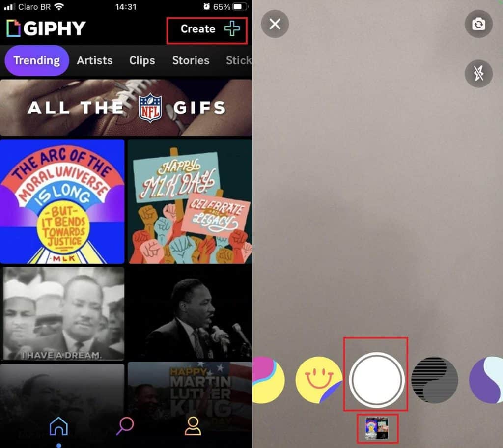 App para criar GIFs no iPhone