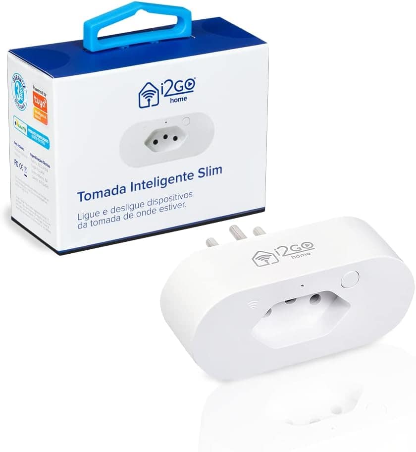 Tomada inteligente Smart Plug Slim i2Go